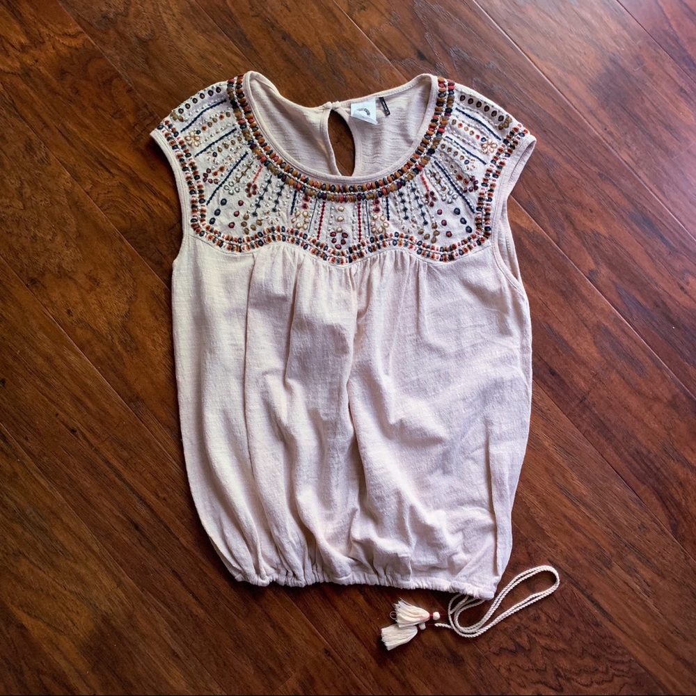 SOLD | Anthropologie | Sleeveless Top - Picture 3 of 5